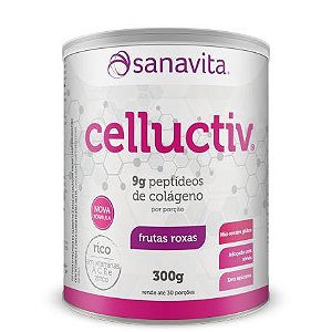 Celluctiv - 300g - Frutas roxas - Sanavita