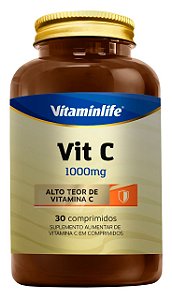 Vit C 1000mg - 30 comprimidos - Vitaminlife