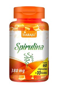 Spirulina - 60+10 cápsulas - Tiaraju