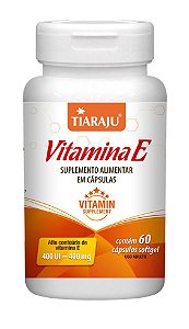 Vitamina E 400UI 60 Cápsulas Tiaraju