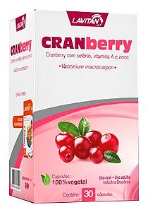CRANberry - 30 cápsulas - Lavitan Vitaminas