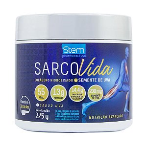 SarcoVida - 225g - Uva - Stem Pharmaceutical