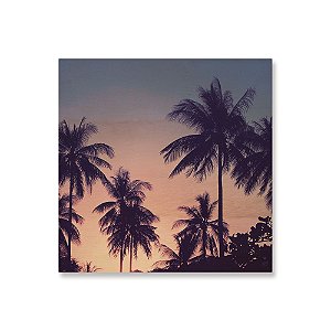Print - Palm Trees - Blue