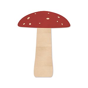 Silhouette de Madeira - Cogumelo Vermelho