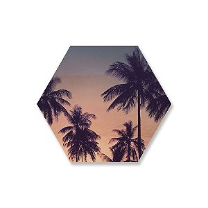 Print - Palm Trees Blue