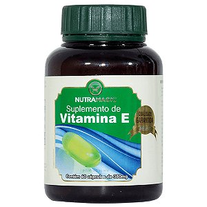 Vitamina E 380mg 60 Cápsulas Nutramagic