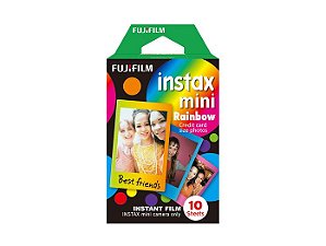 Filme Instax Mini Raibow - 10 fotos