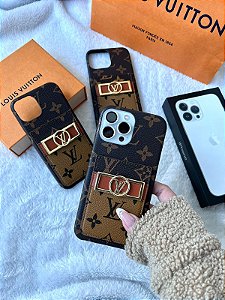Capinha LV Gold para Iphone - Grife - TK cases