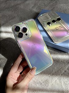 Capa Laser com película de câmera para iPhone