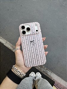 Case lacinho azul ou rosa