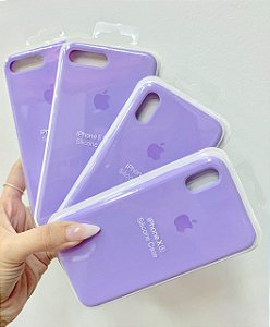 Capinha para Iphone Silicone LILAS Apple - TK cases