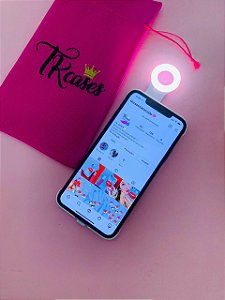 Capinha para Iphone com Iluminação LED