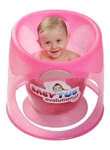 Ofurô Evolution 0-8 meses Rosa - Baby Tub