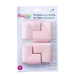 Protetor de Quina Rosa 4 unidades - Comtac