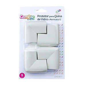 Protetor de Quina Cinza 4 unidades - Comtac