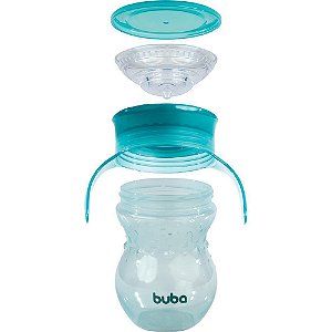 Copo 360 com Alça Verde - Buba