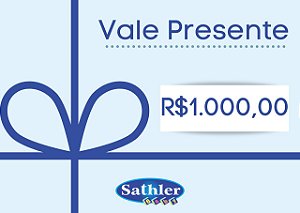 Vale Presente Sathler Baby - R$ 1000,00