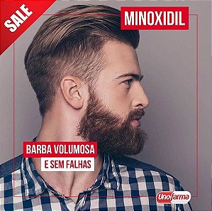 MINOXIDIL 5% EM CREME PARA BARBA 120G