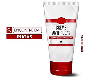 CREME AUXILIAR NO TRATAMENTO ANTI-RUGAS 40G