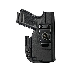 Coldre Kydex Glock G19 G19x G23 G25 G45 Com Lanterna Olight Baldr Mini Velado