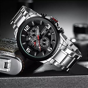 Relogio Masculino de luxo original FRETE GRÁTIS