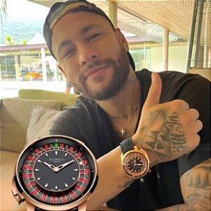 relogio casino roleta Neymar pronta entrega
