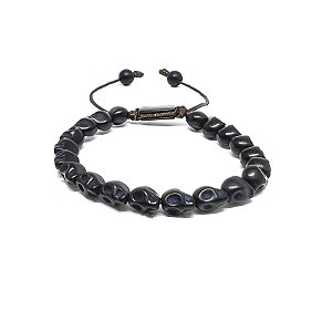Pulseira Shambala Skull