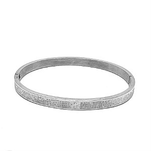 Bracelete Pai Nosso  P - Aço Inox