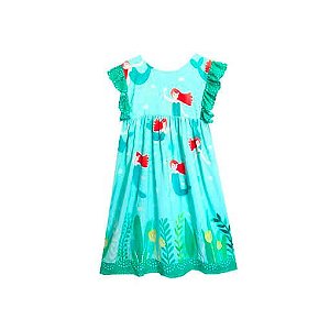vestido tipo bata infantil