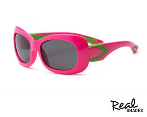 Óculos De Sol Breeze Real Shades Rosa e verde