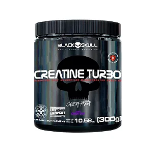 Creatine Turbo (300G) UVA - Black Skull