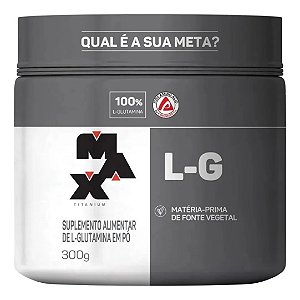 L-Glutamina 300g  - MAX TITANIUM