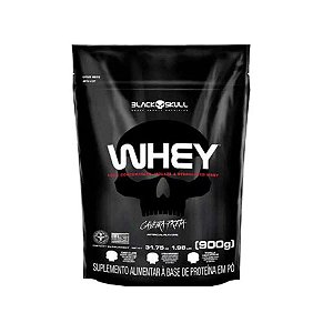 Whey (900g) Refil - Black Skull