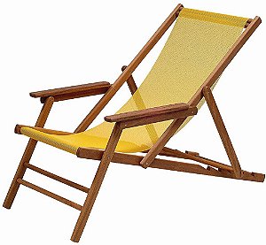 Espreguiçadeira Sannet Viva Vida tecido Ernet Bege