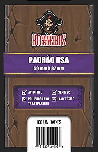 SLEEVE PADRÃO USA (56x87) - Bucaneiros