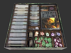 Organizador (INSERT MDF) para Cthulhu: Death May Die - Temporada 2 Expansão  - Bucaneiros Jogos - Board Games (Jogos de Tabuleiro), Card Games e  Acessórios