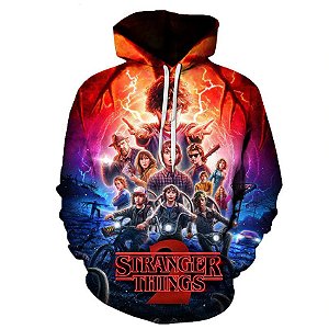 blusa de frio de stranger things