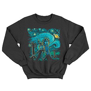 moletom noite estrelada