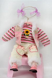 Roupinha Boneca Little Children 194B menina