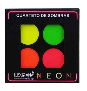 Quarteto de Sombras Matte Neon- Ludurana
