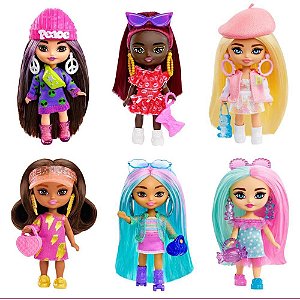 Barbie EXTRA Bonecas Mini Minis (S)