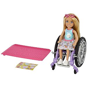 Barbie Family Chelsea Cadeira de Rodas