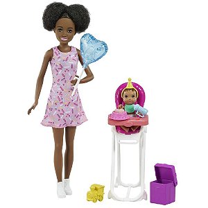 Barbie Family Skipper CJ Aniversario Negra