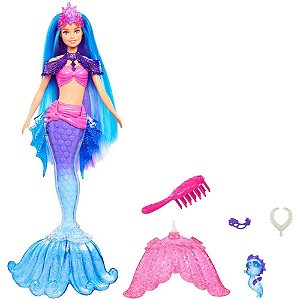 Barbie Fantasy Malibu Sereia Mermaid Power