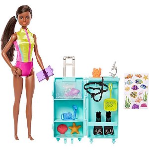 Barbie Profissoes Barbie Biologa Marinha