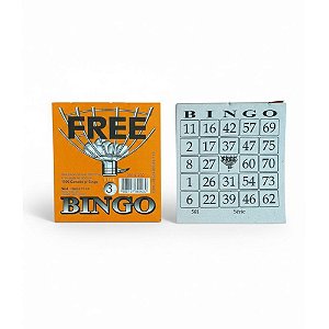 Bloco para Bingo Jornal 110X100MM 100 Folhas