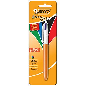 Caneta Esferografica BIC 4 Cores Fine