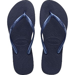 Chinelo Havaianas Feminino SLIM 39/0 Marinho
