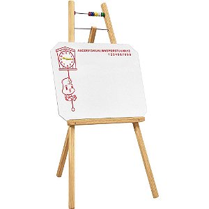 Lousa Infantil Cavalete C/QUADRO Branco