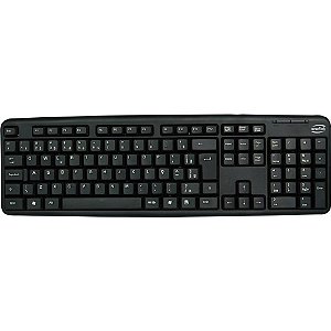 Teclado Multimidia USB Level Preto